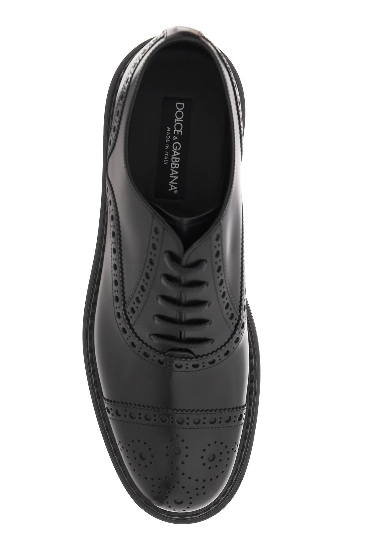 Dolce & Gabbana brushed leather oxford lace-ups Lace-ups Dolce & Gabbana