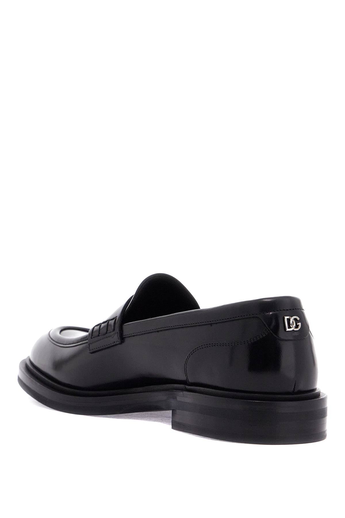 Dolce & Gabbana brushed leather loafers Moccasins Dolce & Gabbana