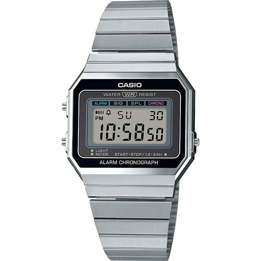 CASIO VINTAGE Mod. ICONIC SLIM DESIGN - BLACK-0