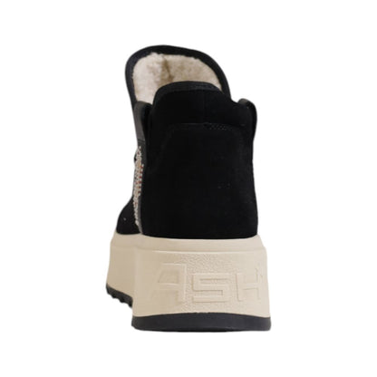 ASH Black Suede Leather Ankle Boots ASH