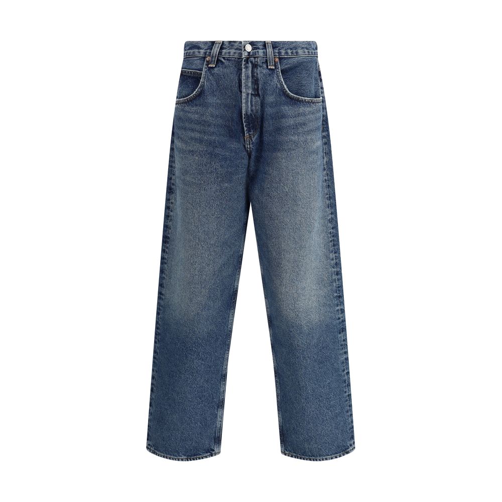 Agolde Blue Cotton Jeans Denim Agolde