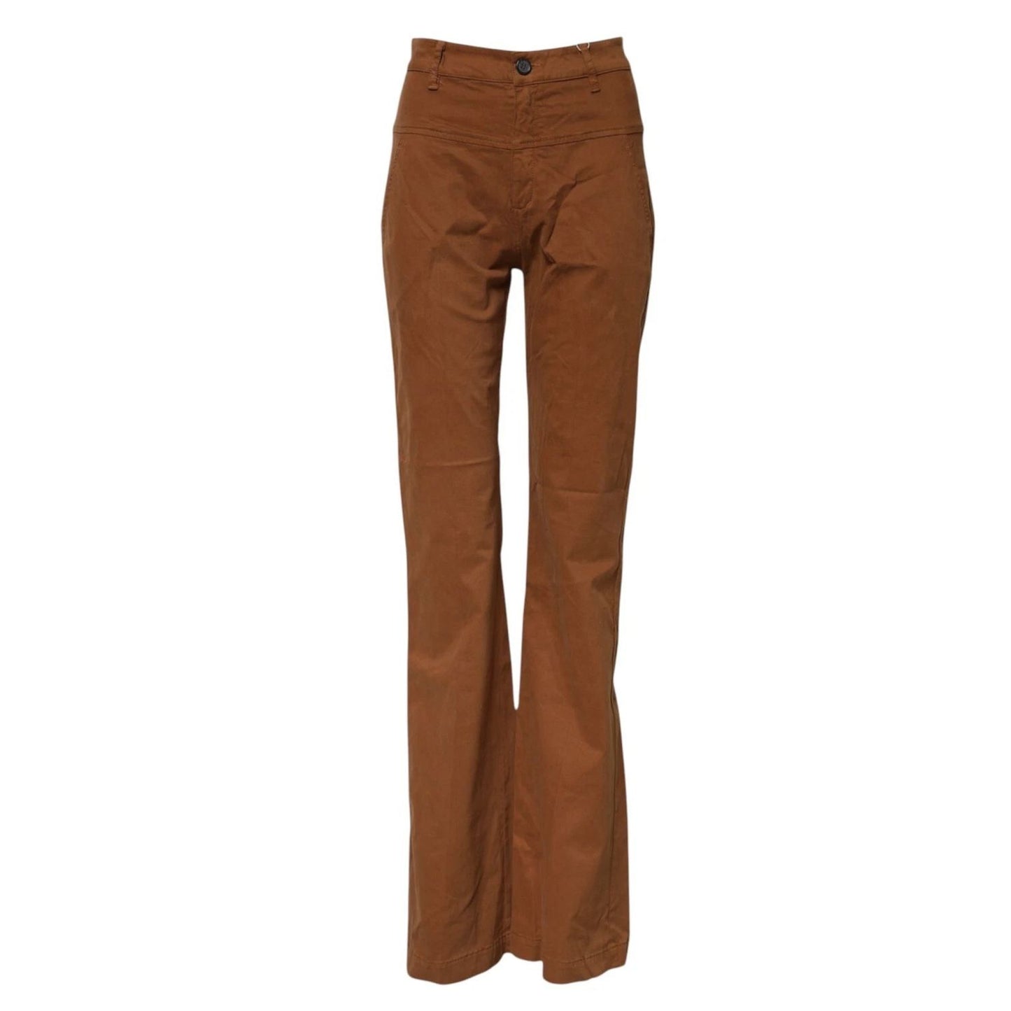 Aniye By Brown High Waisted Flared Cut Pants Aniye By