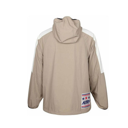 Autry Beige Nylon Shell Jacket 1728,75611013280,Autry,Beige,Clothing,Jackets & Coats - Clothing,M,Men,New with tags,S,Shell Jackets - Jackets & Coats - Clothing