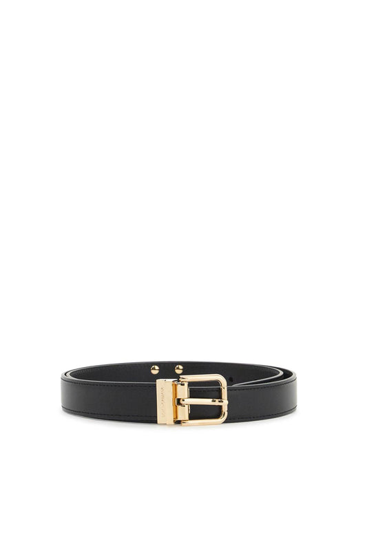 Dolce & Gabbana smooth leather dg belt with 8 Belts Dolce & Gabbana