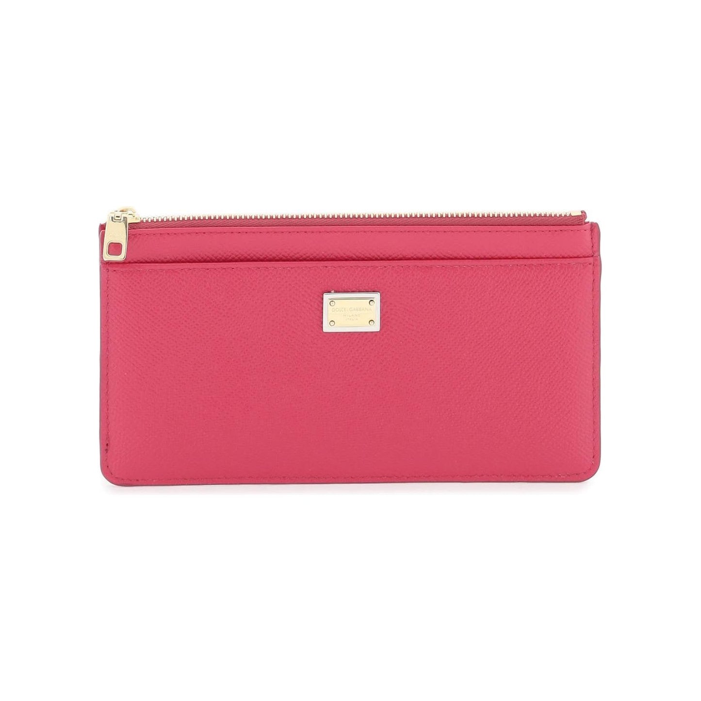 Dolce & Gabbana cardholder pouch in dauphine calfskin Small Leather Goods Dolce & Gabbana