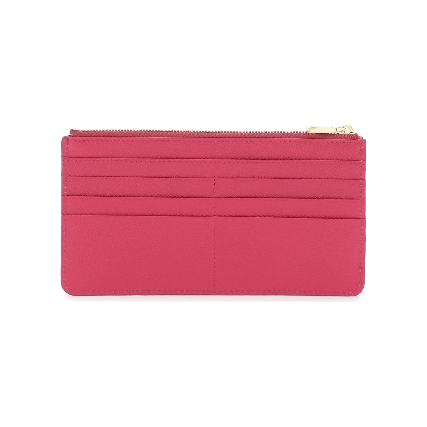 Dolce & Gabbana cardholder pouch in dauphine calfskin Small Leather Goods Dolce & Gabbana