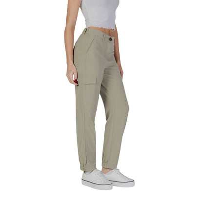 B.Young Green Polyester Cargo Pants B.Young
