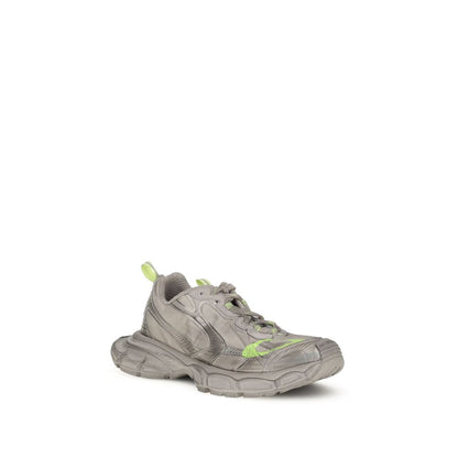 Balenciaga Gray Polyester Athletic Sneakers Balenciaga