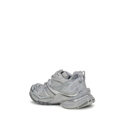 Balenciaga Gray Polyester Platform Sneakers Balenciaga