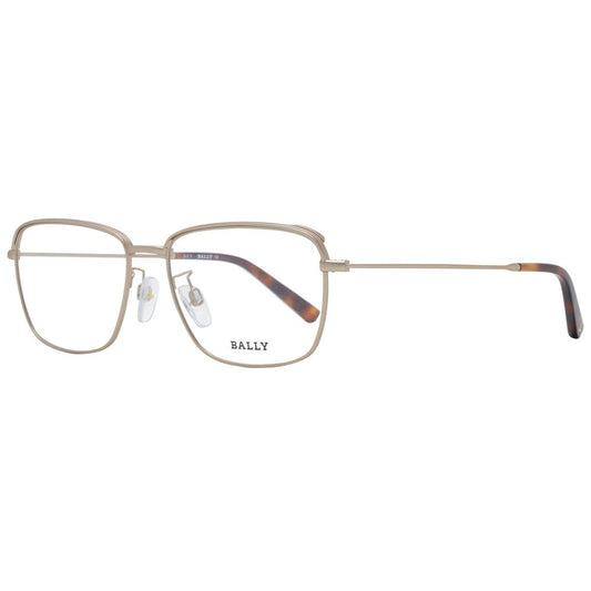 Bally Rose Gold Metal Glasses (Frames) Bally