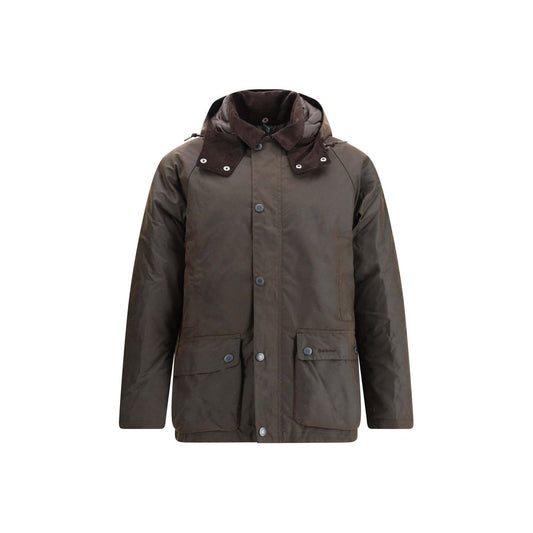 Barbour Brown Cotton Rain Coat Barbour