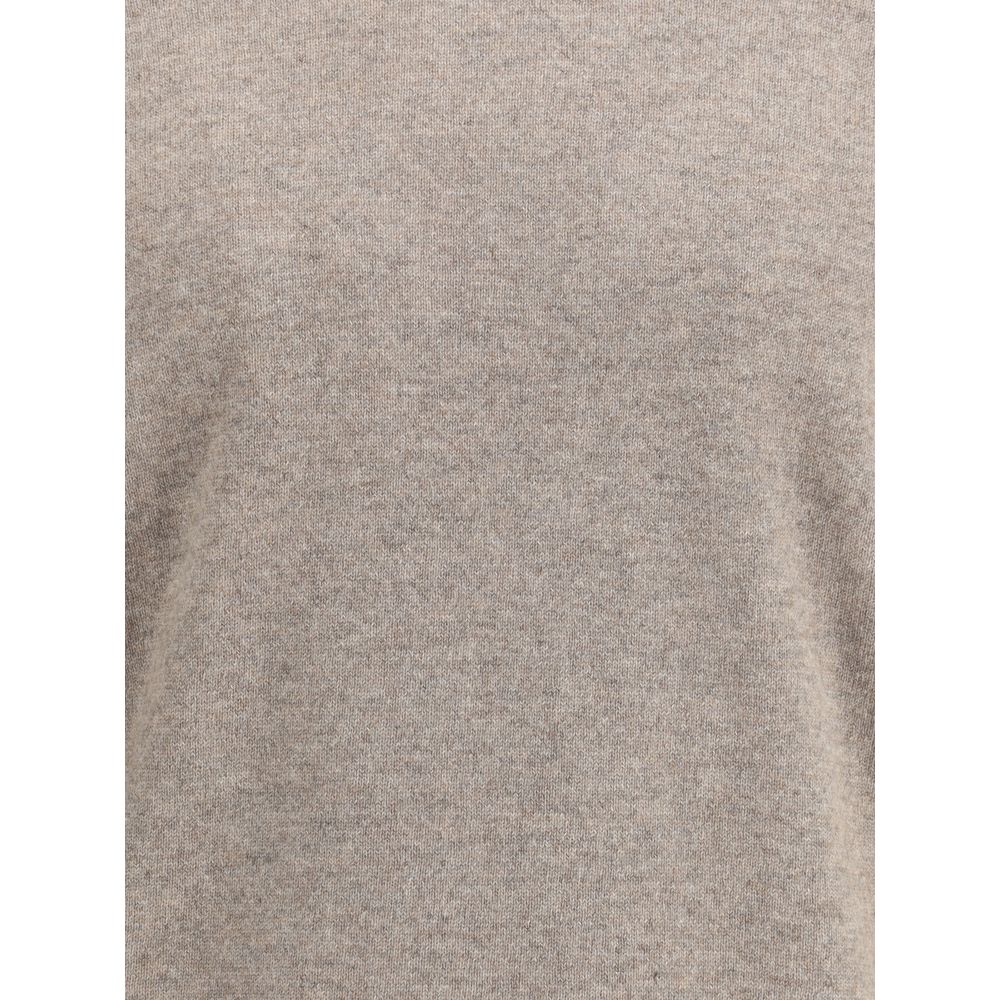 Brioni Beige Cashmere Cashmere Sweater Brioni