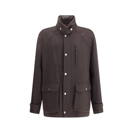 Brunello Cucinelli Brown Cashmere Coat Brunello Cucinelli