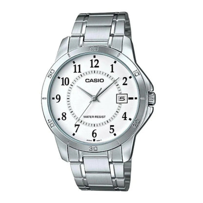 CASIO COLLECTION Mod. CASUAL DATE - WHITE Gent,READY STOCKED WATCHES,Wristwatch