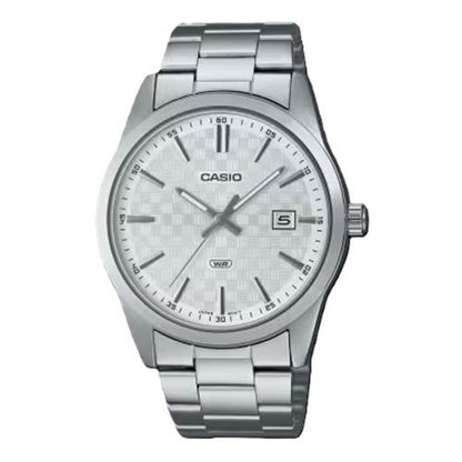 CASIO COLLECTION Mod. DATE - CARBON LOOK - SILVER