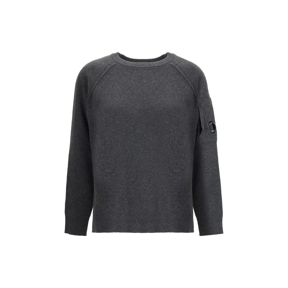 C.P. Company Gray Wool Sweatshirt