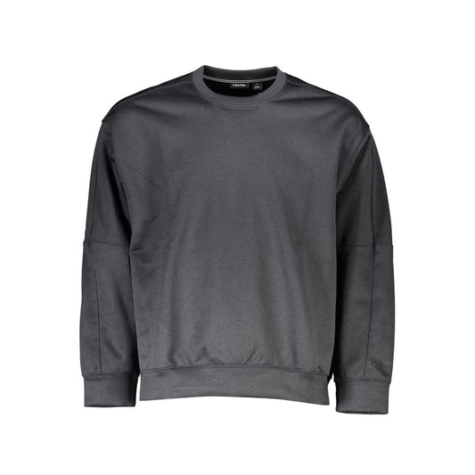 Calvin Klein Black Polyester Men Sweater