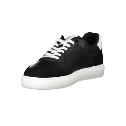 Calvin Klein Black Polyester Men's Sneaker