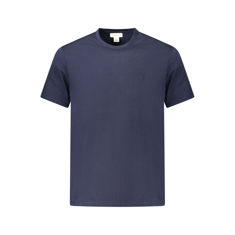 Calvin Klein Blue Cotton Men's T-Shirt