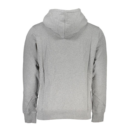 Calvin Klein Grigio Cotton Men's Sweatshirt