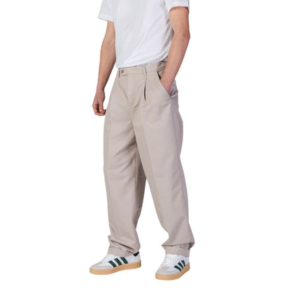 Calvin Klein Jeans Beige Recycled Polyester Casual Pants Calvin Klein Jeans