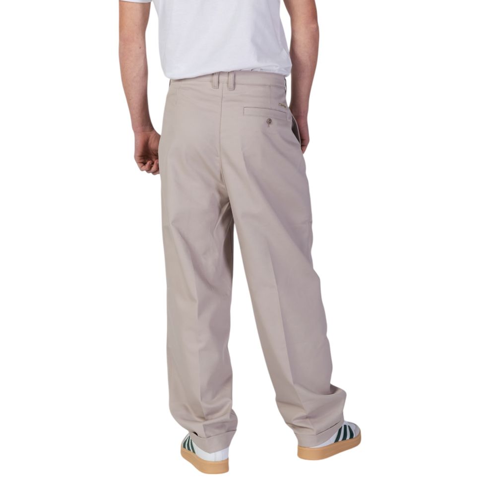 Calvin Klein Jeans Beige Recycled Polyester Casual Pants Calvin Klein Jeans