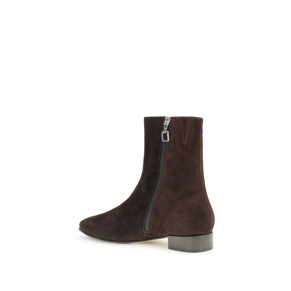 Carel Paris Brown Leather Ankle Boots Carel Paris