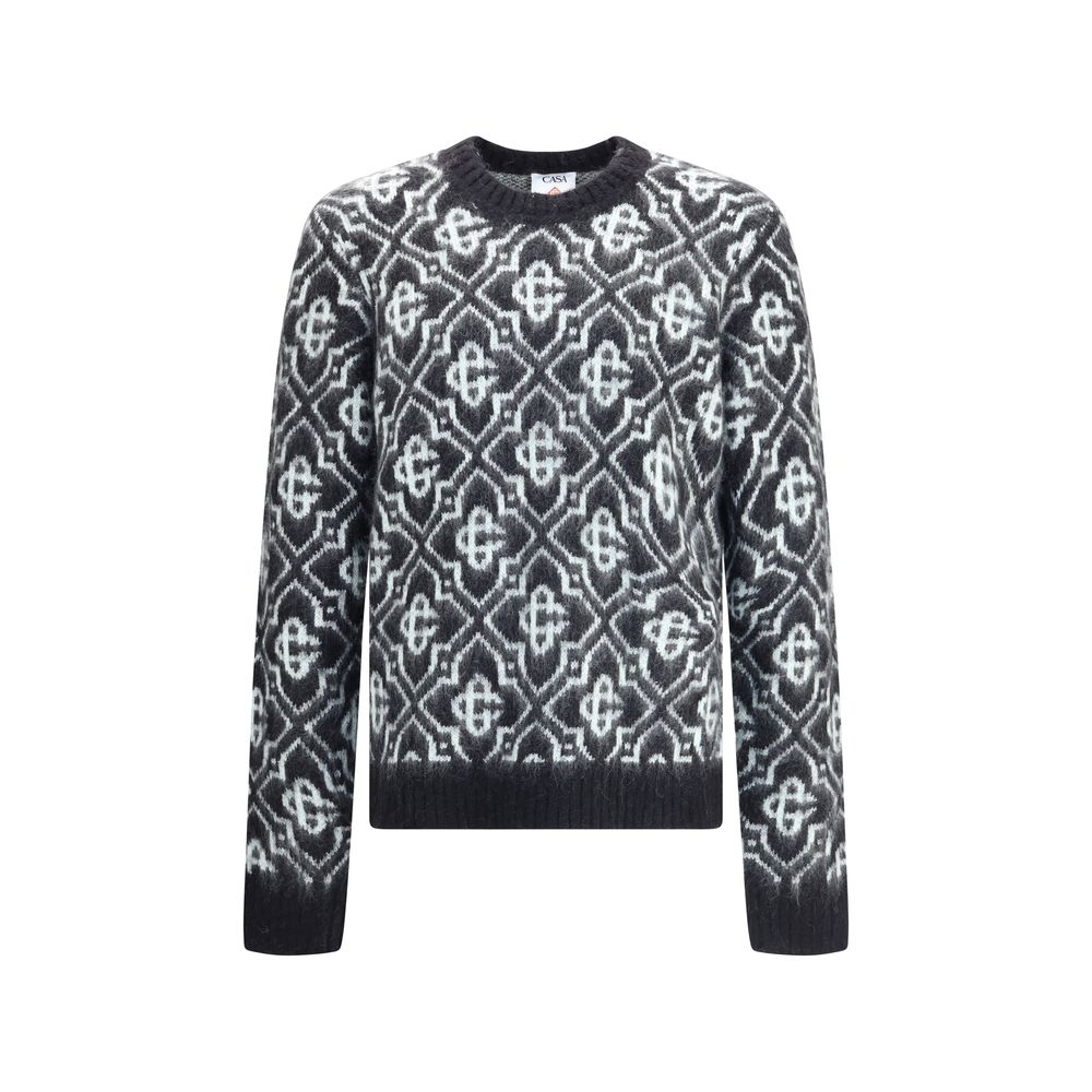 Casablanca Black Nylon Sweatshirt Casablanca