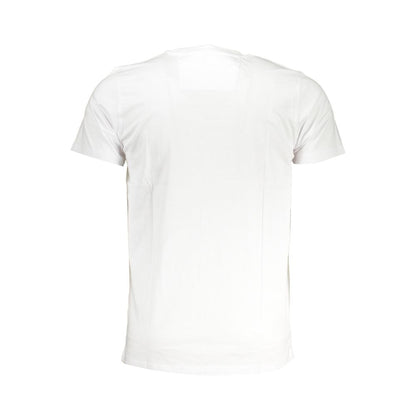 Cavalli Class Bianco Cotton Uomo T-Shirt