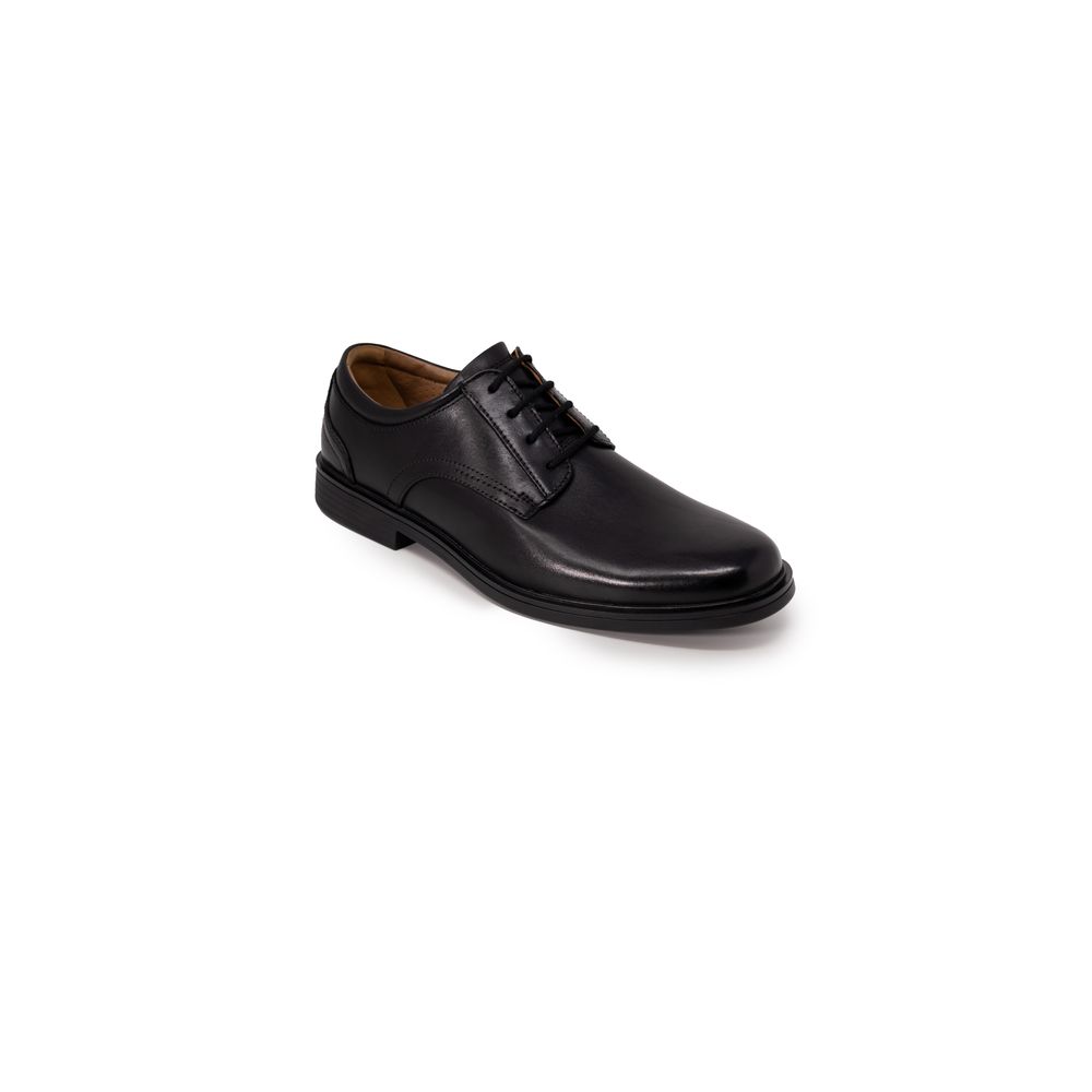 Clarks Black Leather Oxfords And Derbies Clarks