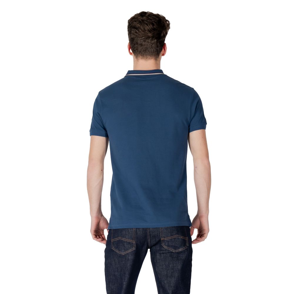 Colmar Originals Blue Cotton Polo Shirt Colmar Originals