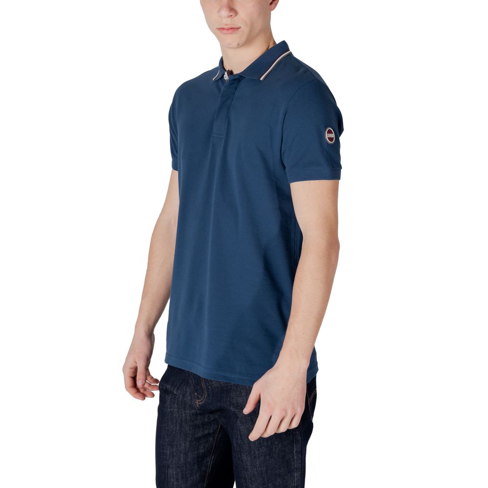 Colmar Originals Blue Cotton Polo Shirt Colmar Originals
