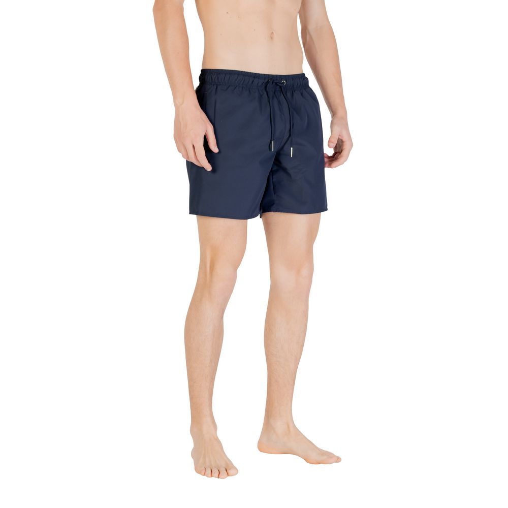 Colmar Originals Blue Polyester Swim Shorts Colmar Originals