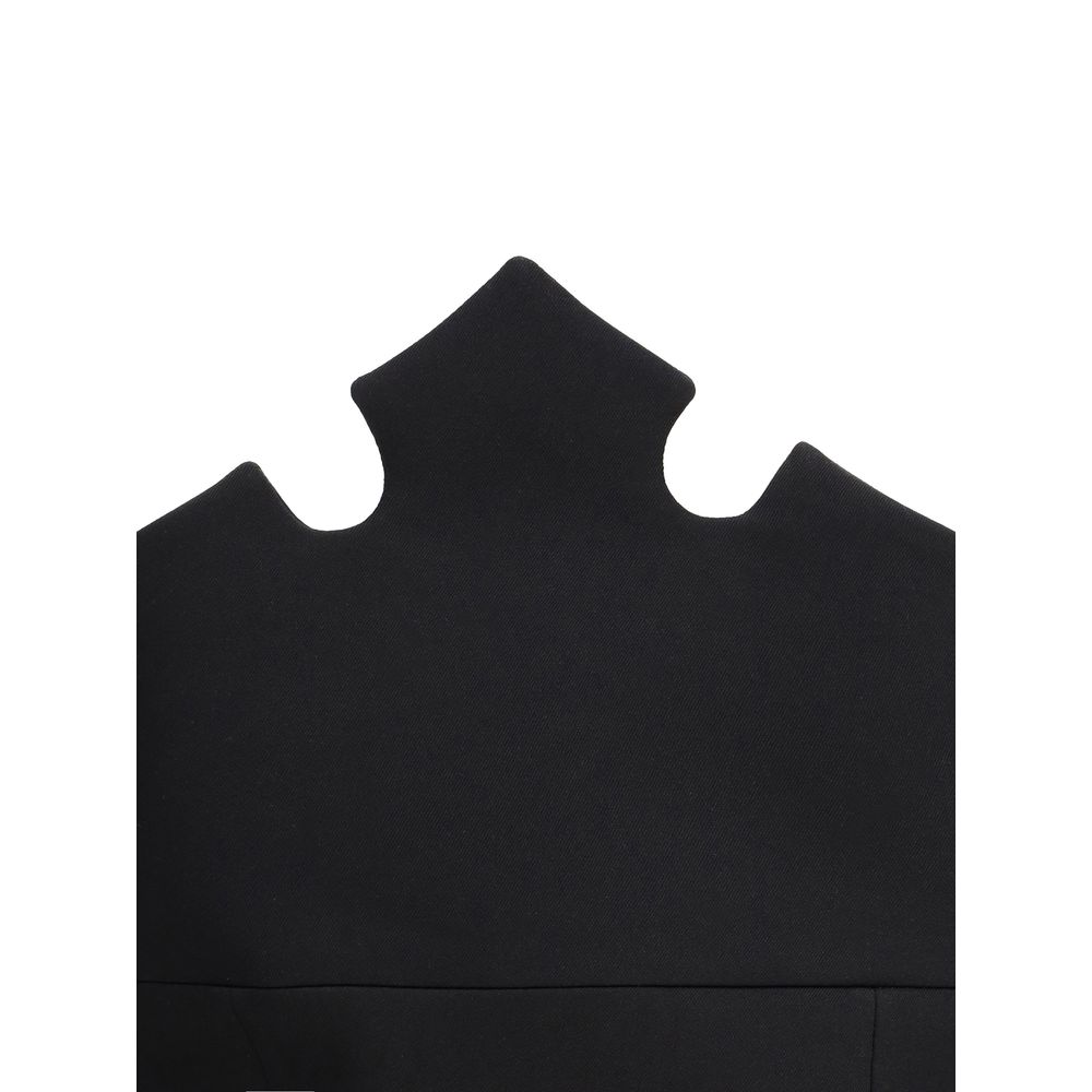 Coperni Black Polyester Casual Dress