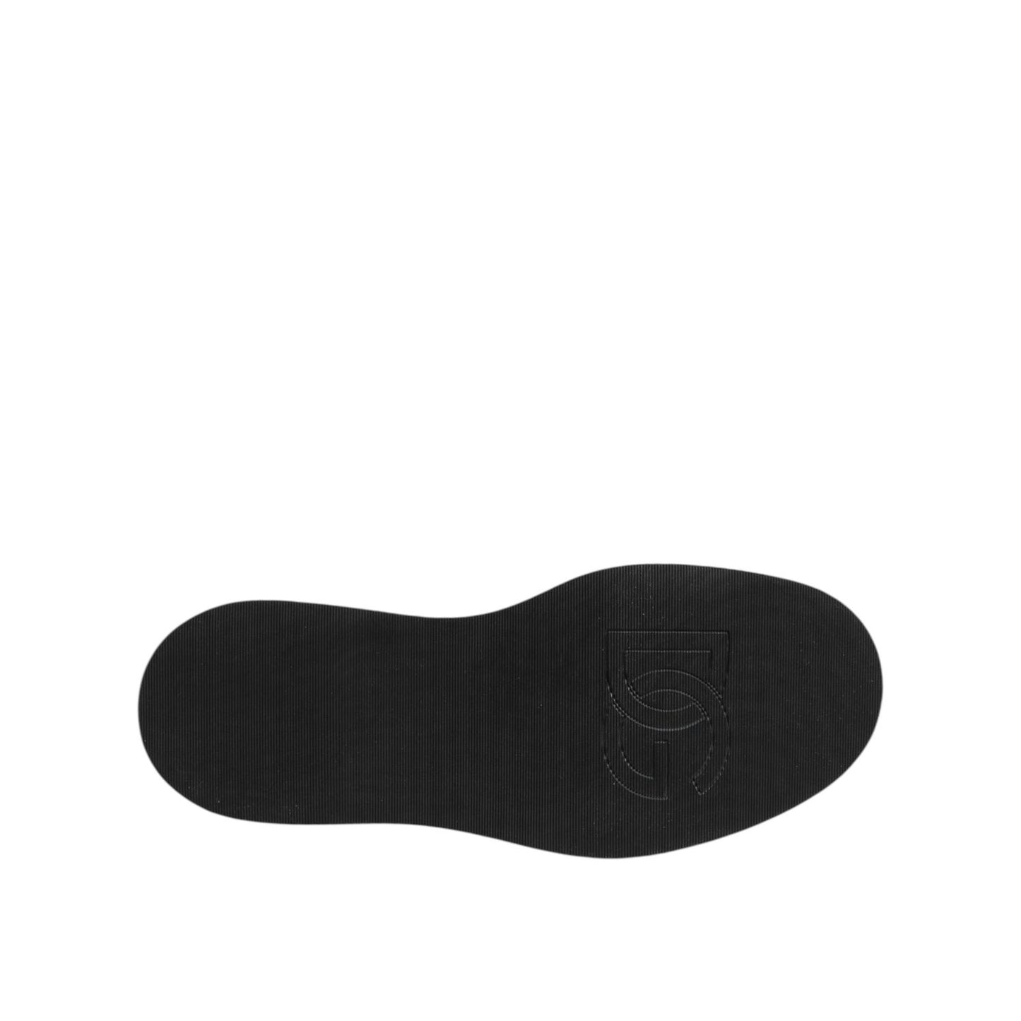 Dolce & Gabbana Black Crystal Strass Mid Calf Short Boots Shoes