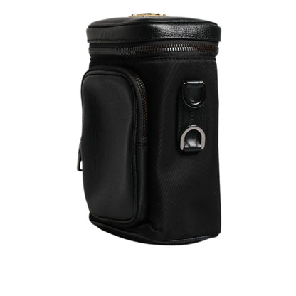 Dolce & Gabbana Black Leather Logo Purse Crossbody Camera Bag Dolce & Gabbana