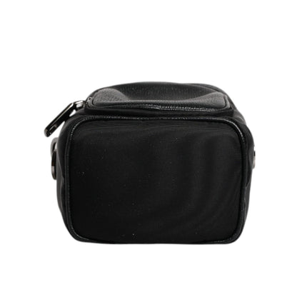 Dolce & Gabbana Black Leather Logo Purse Crossbody Camera Bag Dolce & Gabbana