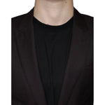 Dolce & Gabbana Indigo MARTINI Formal 2 Piece Suit Dolce & Gabbana Black