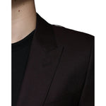 Dolce & Gabbana Indigo MARTINI Formal 2 Piece Suit Dolce & Gabbana Black