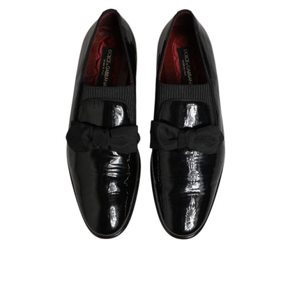 Dolce & Gabbana Leather Loafers Men Formal Dress Shoes