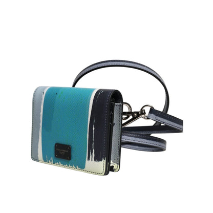Dolce & Gabbana Multicolor Leather DG Logo Bifold Card Holder Wallet Dolce & Gabbana
