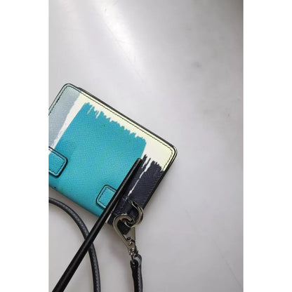 Dolce & Gabbana Multicolor Leather DG Logo Bifold Card Holder Wallet Dolce & Gabbana