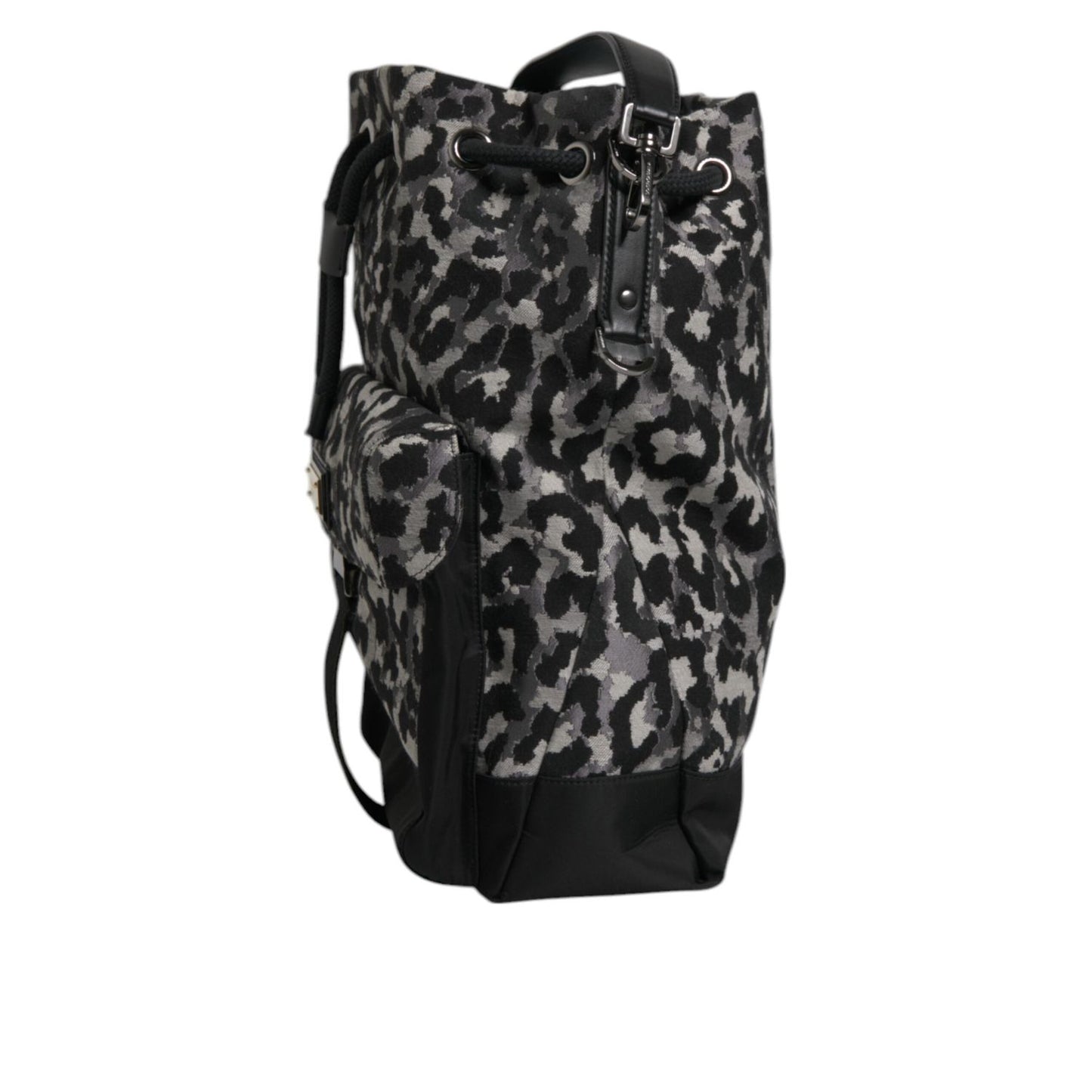 Dolce & Gabbana Multicolor Leopard Jacquard Hobo Crossbody Borse Bag Dolce & Gabbana