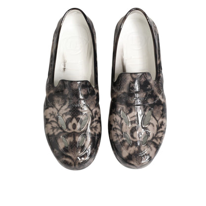 Dolce & Gabbana Multicolor Rubber Low Top Men Sneakers Shoes