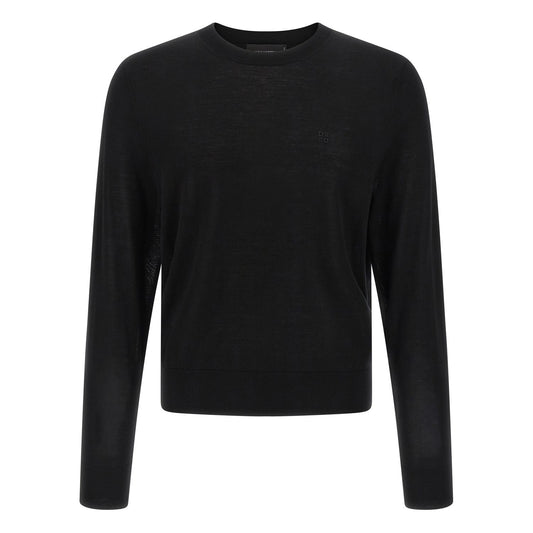 Dsquared² Black Wool Cardigan