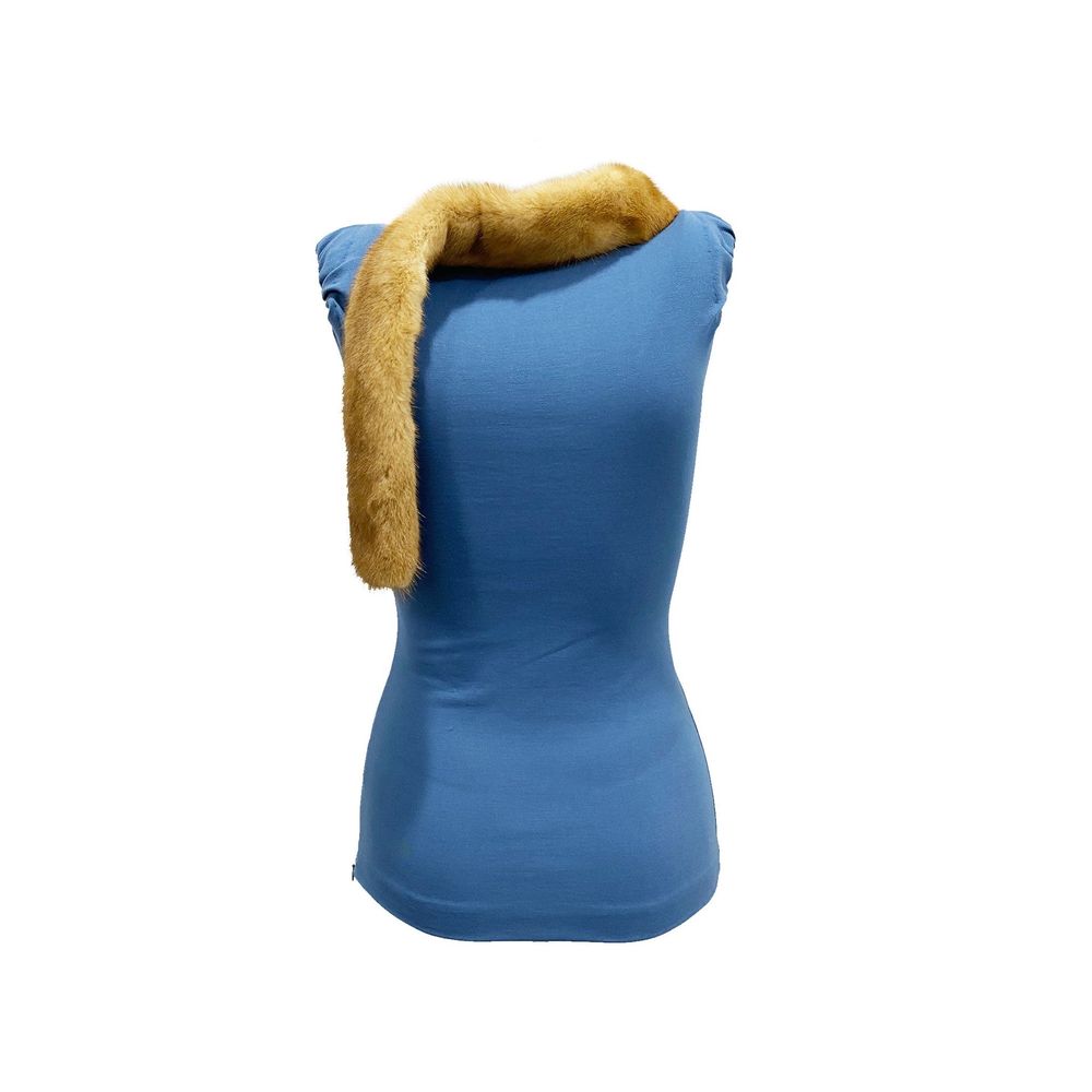 Dsquared² Blue Viscose Tank Tops 1728,75611013280,Blue,Clothing,Dsquared²,New with tags,S,T-Shirts - Clothing,Tank Tops - T-Shirts - Clothing,Women