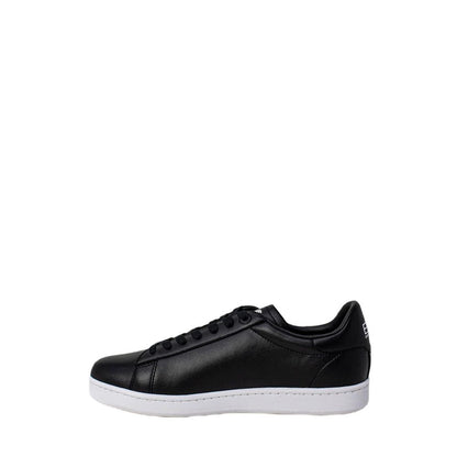 EA7 Emporio Armani Black And White Polyethylene Low Top Sneakers EA7 Emporio Armani