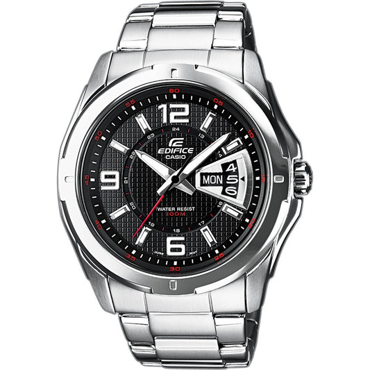 CASIO EDIFICE Mod. CLASSIC DAY DATE - BLACK-0