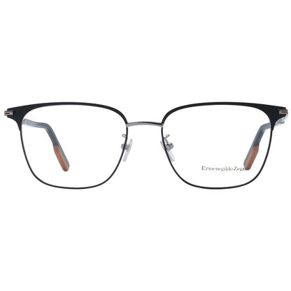 Ermenegildo Zegna Black Metal Glasses (Frames) Ermenegildo Zegna