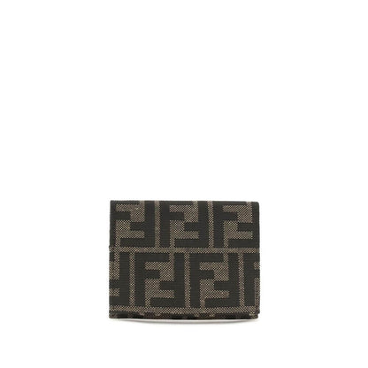 Fendi Brown Polyester Wallet